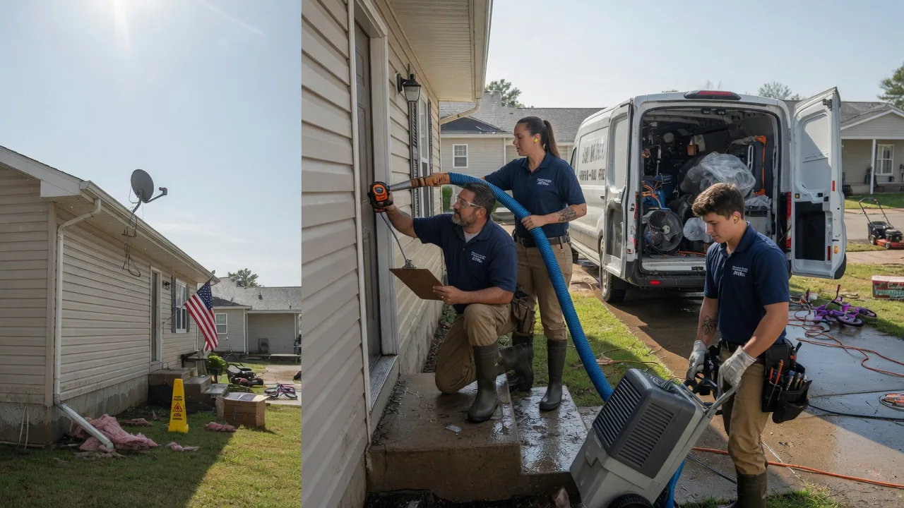 Ceiling Water Damage Restoration in Redfield, AR near me
